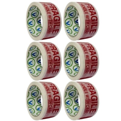 Altezze – Fragile Tape (Handle with Care) 50m – Pack of 6 Altezze – Fragile Tape (Handle with Care) 50m – Pack of 6