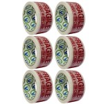Altezze – Fragile Tape (Handle with Care) 50m – Pack of 6 Altezze – Fragile Tape (Handle with Care) 50m – Pack of 6