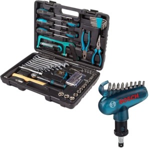 Bort – Tool Kit Set (84 Pieces) & Bosch Screwdriver Bit Set 10 Piece Bort – Tool Kit Set (84 Pieces) & Bosch Screwdriver Bit Set 10 Piece