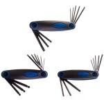 Ford Tools – Folding Hex Key Combination Set – (3 Pieces) Ford Tools – Folding Hex Key Combination Set – (3 Pieces)