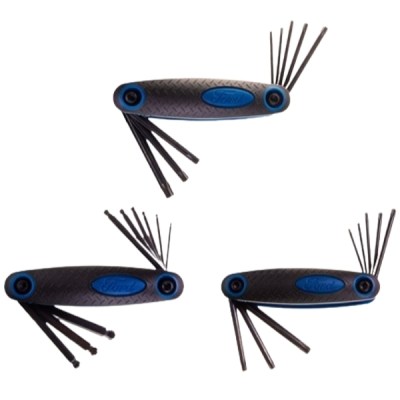 Ford Tools – Folding Hex Key Combination Set – (3 Pieces) Ford Tools – Folding Hex Key Combination Set – (3 Pieces)