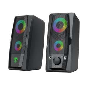 T-Dagger 6W RGB PC Gaming Speaker 2.0 Set T-Dagger 6W RGB PC Gaming Speaker 2.0 Set