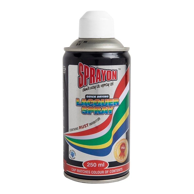 Sprayon White Primer Lacquer Spray Paint (250ml) Sprayon White Primer Lacquer Spray Paint (250ml)