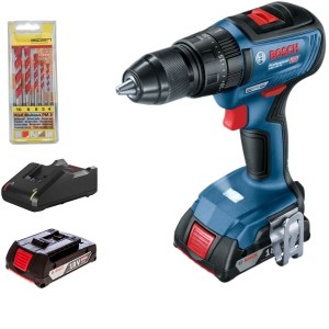 Bosch- Cordless Drill Combo(GSB18V-50) & Alpen Multicut Drill Bits(5Piece) Bosch- Cordless Drill Combo(GSB18V-50) & Alpen Multicut Drill Bits(5Piece)