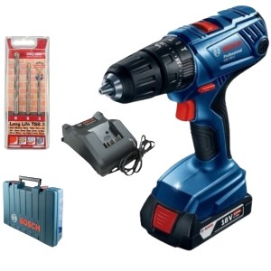 Bosch-Cordless Impact Drill (GSB 180-LI) & Alpen Masonry Drill Bits(3Piece) Bosch-Cordless Impact Drill (GSB 180-LI) & Alpen Masonry Drill Bits(3Piece)