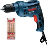 Bosch – Drill 600W (GBM 10 RE) & Alpen Masonry Drill Bits (3Piece) Bosch – Drill 600W (GBM 10 RE) & Alpen Masonry Drill Bits (3Piece)