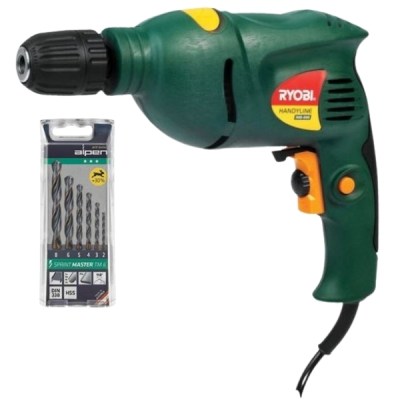 Ryobi – Impact Drill (500W) & Alpen Sprint Master Bits (6Piece) Ryobi – Impact Drill (500W) & Alpen Sprint Master Bits (6Piece)