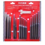 Titan – Punch and Chisel Set – (16 Piece) Titan – Punch and Chisel Set – (16 Piece)