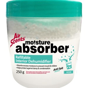 Shield Airscents Moisture Absorber Unit Ocean 250g Shield Airscents Moisture Absorber Unit Ocean 250g