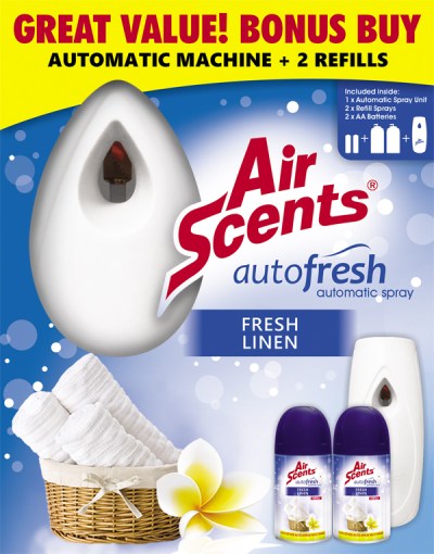 Air Scents Automatic Spray Machine – Fresh Linen Air Scents Automatic Spray Machine – Fresh Linen
