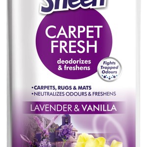 Shield Mr Sheen Carpet Fresh Powder Lavender & Vanilla 600g Shield Mr Sheen Carpet Fresh Powder Lavender & Vanilla 600g