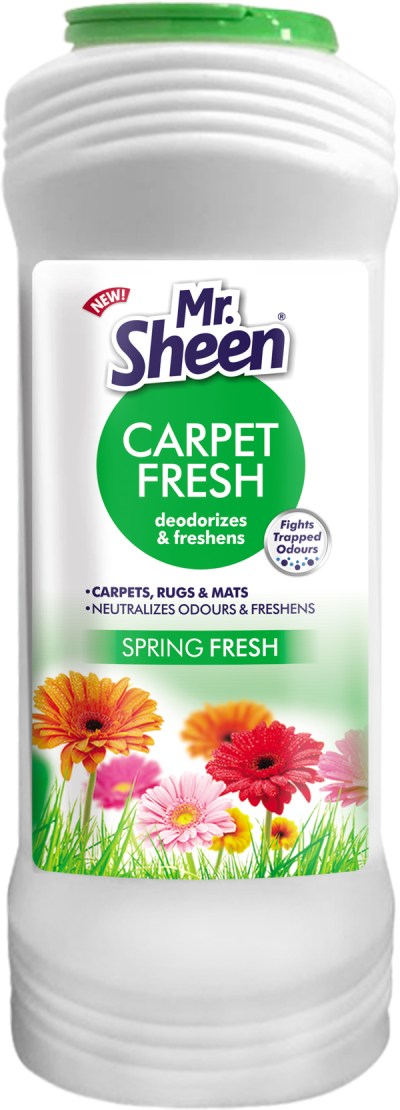 Shield Mr Sheen Carpet Fresh Powder Spring Fresh 600g Shield Mr Sheen Carpet Fresh Powder Spring Fresh 600g