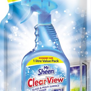 Shield Mr Sheen Glass Cleaner Refill 1lt Shield Mr Sheen Glass Cleaner Refill 1lt