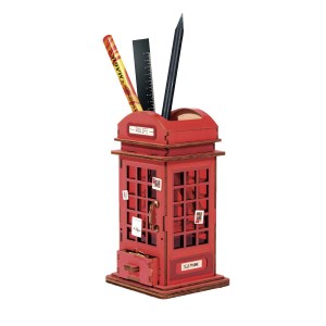 Telephone Booth Pen Holder Telephone Booth Pen Holder