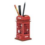 Telephone Booth Pen Holder Telephone Booth Pen Holder
