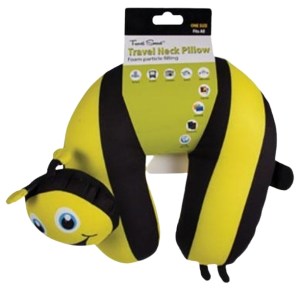 Travel Smart – Travel Neck Pillow (Kiddies) – Black / Yellow Travel Smart – Travel Neck Pillow (Kiddies) – Black / Yellow