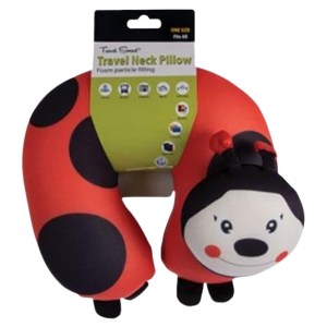 Travel Smart – Travel Neck Pillow (Kiddies) – Black / Red Travel Smart – Travel Neck Pillow (Kiddies) – Black / Red