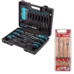 Bort – DIY Hand Tool Set (43 Piece) & Alpen Masonry Drill Bits (3 Piece) Bort – DIY Hand Tool Set (43 Piece) & Alpen Masonry Drill Bits (3 Piece)