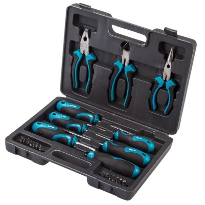 Bort – DIY Hand Tool Set / Tool Kit with Screwdrivers and Pliers – 24 Piece Bort – DIY Hand Tool Set / Tool Kit with Screwdrivers and Pliers – 24 Piece