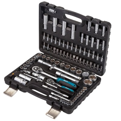 Bort – Socket Set (1/4 and 1/2 Inch Drive) – 95 Piece Bort – Socket Set (1/4 and 1/2 Inch Drive) – 95 Piece