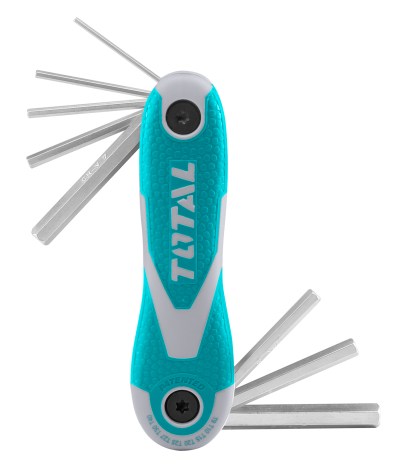 Total Tools Hex Key (Pocket) 8Pcs 2-8mm (2 Sets) Total Tools Hex Key (Pocket) 8Pcs 2-8mm (2 Sets)