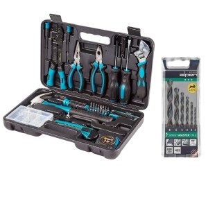 Bort – Hand Tool Set (39 Piece) & Alpen Sprint Master Drill Bits(6 Piece) Bort – Hand Tool Set (39 Piece) & Alpen Sprint Master Drill Bits(6 Piece)