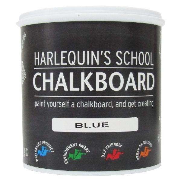 Harlequin – Chalk Board Paint – 1L – Blue Harlequin – Chalk Board Paint – 1L – Blue
