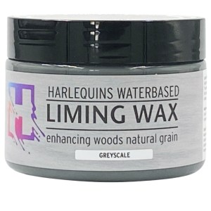 Harlequin – Liming Wax (Water-based) – 250ml – Greyscale Harlequin – Liming Wax (Water-based) – 250ml – Greyscale