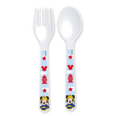 Disney Toddler 2 Piece PP Cutlery Set Mickey To The Rescue Disney Toddler 2 Piece PP Cutlery Set Mickey To The Rescue