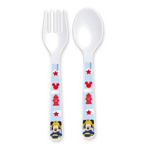 Disney Toddler 2 Piece PP Cutlery Set Mickey To The Rescue Disney Toddler 2 Piece PP Cutlery Set Mickey To The Rescue