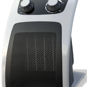 Bennett Read Compact 2-in-1 Fan Heater – Black/Silver Bennett Read Compact 2-in-1 Fan Heater – Black/Silver