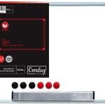 Croxley Magnetic Whiteboard 900x1200mm with Accessories Croxley Magnetic Whiteboard 900x1200mm with Accessories