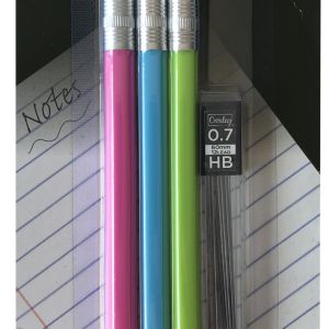 Croxley Create Mini Clutch Pencil 0.7mm 3 Pack Croxley Create Mini Clutch Pencil 0.7mm 3 Pack