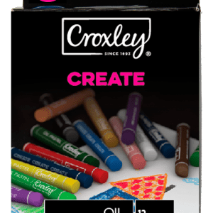 Croxley Create Oil Pastels 12’s Croxley Create Oil Pastels 12’s