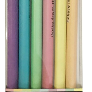Croxley Create HB Pastel Woodfree Pencils 6 Pack Croxley Create HB Pastel Woodfree Pencils 6 Pack