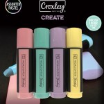 Croxley Pastel Highlighters 4 pack Croxley Pastel Highlighters 4 pack