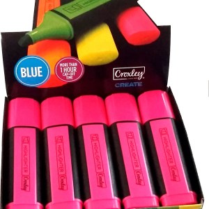 Croxley Highlighters Pink Box of 10 Croxley Highlighters Pink Box of 10