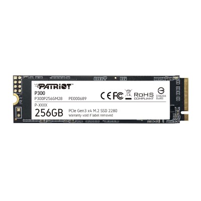 Patriot P300 256GB M.2 PCIe NVMe SSD Patriot P300 256GB M.2 PCIe NVMe SSD