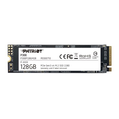 Patriot P300 128GB M.2 PCIe NVMe SSD Patriot P300 128GB M.2 PCIe NVMe SSD