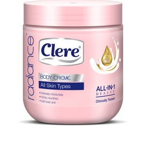 Clere Radiance – 5 Oils Body Crème Clere Radiance – 5 Oils Body Crème