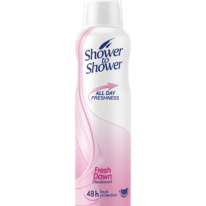 Shower to Shower Deodorant 150ml Fresh Dawn Shower to Shower Deodorant 150ml Fresh Dawn