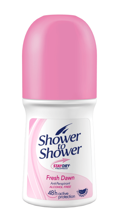 Shower to Shower Roll-on 50ml Fresh Dawn Shower to Shower Roll-on 50ml Fresh Dawn