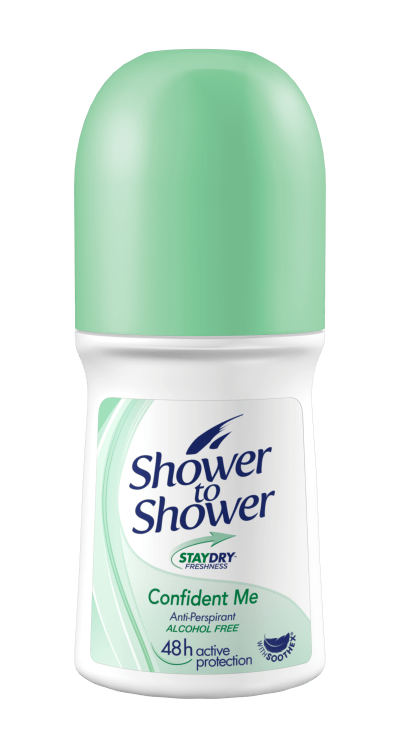 Shower to Shower Roll-on 50ml Confident Me Shower to Shower Roll-on 50ml Confident Me