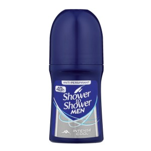 Shower to Shower Men Roll-on 50ml Intense Cool Shower to Shower Men Roll-on 50ml Intense Cool