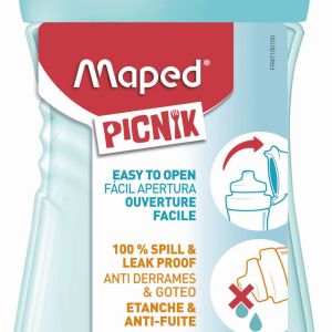 Maped Picnik Origins 430ml Water Bottle – Turquoise Maped Picnik Origins 430ml Water Bottle – Turquoise