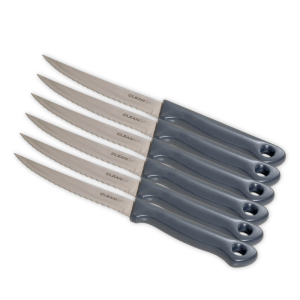 Clean Cut 6 Piece Serrated Knife Set Clean Cut 6 Piece Serrated Knife Set