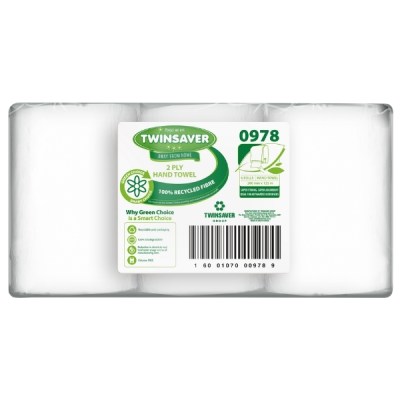 Twinsaver – Hand Towel (2Ply) – Pack of 6 Twinsaver – Hand Towel (2Ply) – Pack of 6