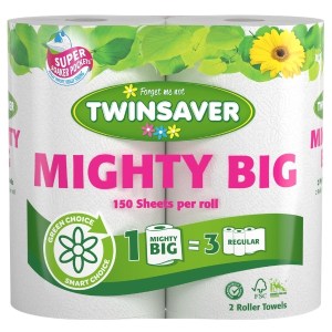 Twinsaver – Roller Paper Towel / Mighty Big Roller Tower – Pack of 2 Twinsaver – Roller Paper Towel / Mighty Big Roller Tower – Pack of 2