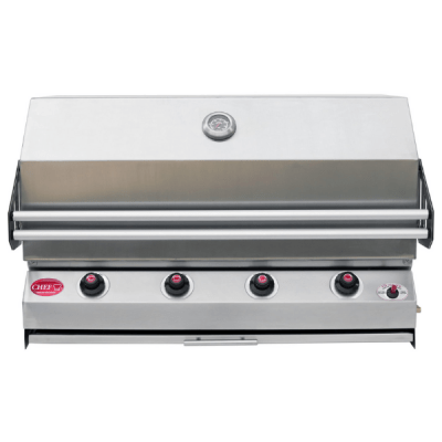Chef Octane Built-in 4-Burner Stainless Steel Outdoor Gas Braai Chef Octane Built-in 4-Burner Stainless Steel Outdoor Gas Braai