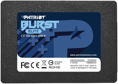 Patriot Burst Elite 480GB 2.5″ SSD Patriot Burst Elite 480GB 2.5″ SSD